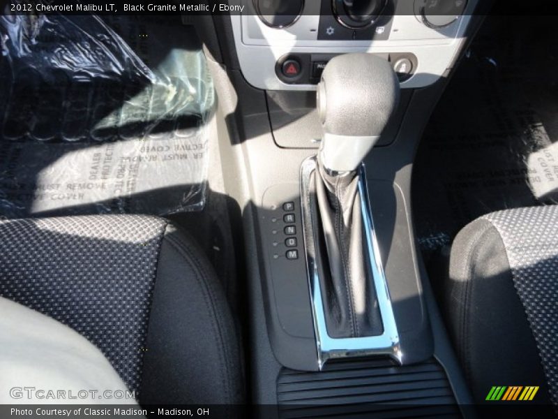 Black Granite Metallic / Ebony 2012 Chevrolet Malibu LT