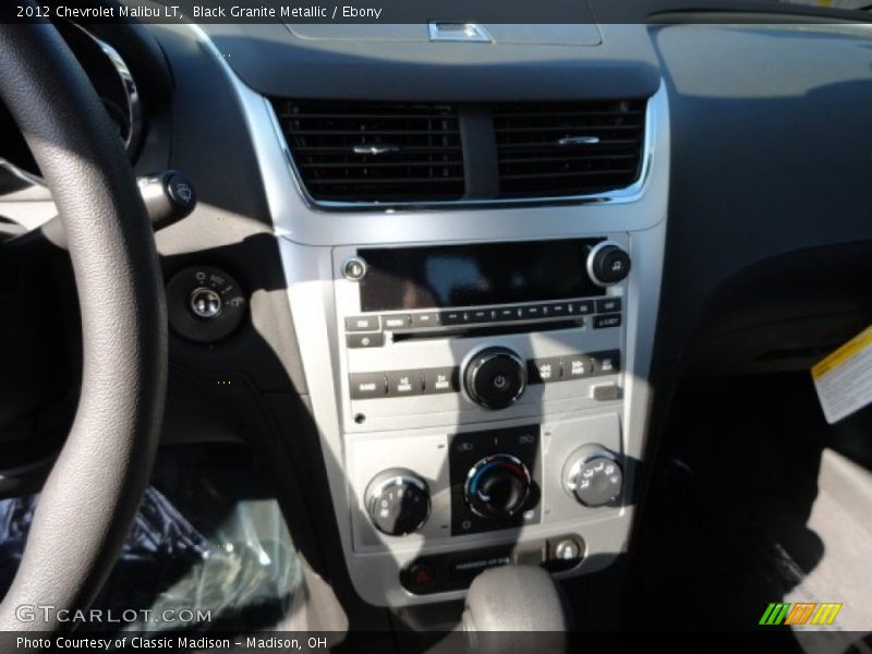 Black Granite Metallic / Ebony 2012 Chevrolet Malibu LT