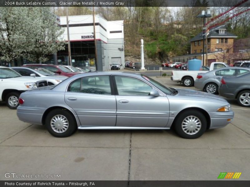 Glacier Blue Metallic / Medium Gray 2004 Buick LeSabre Custom