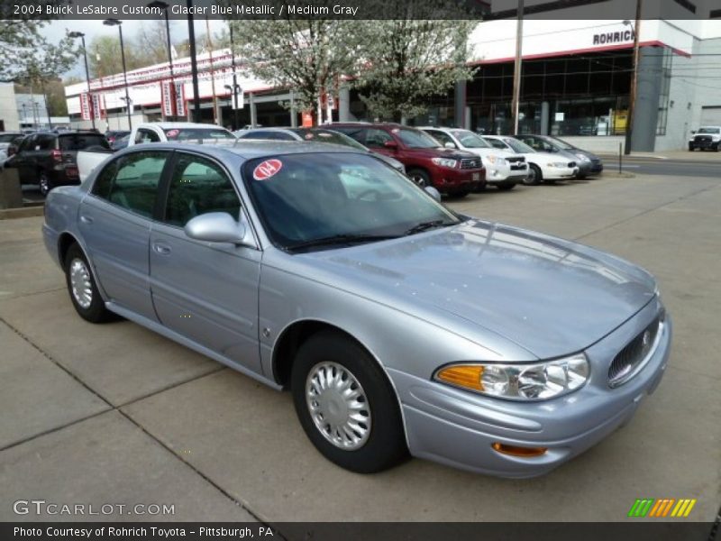 Glacier Blue Metallic / Medium Gray 2004 Buick LeSabre Custom