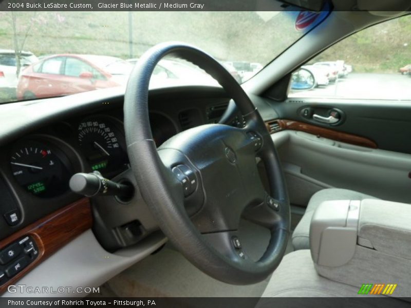Glacier Blue Metallic / Medium Gray 2004 Buick LeSabre Custom