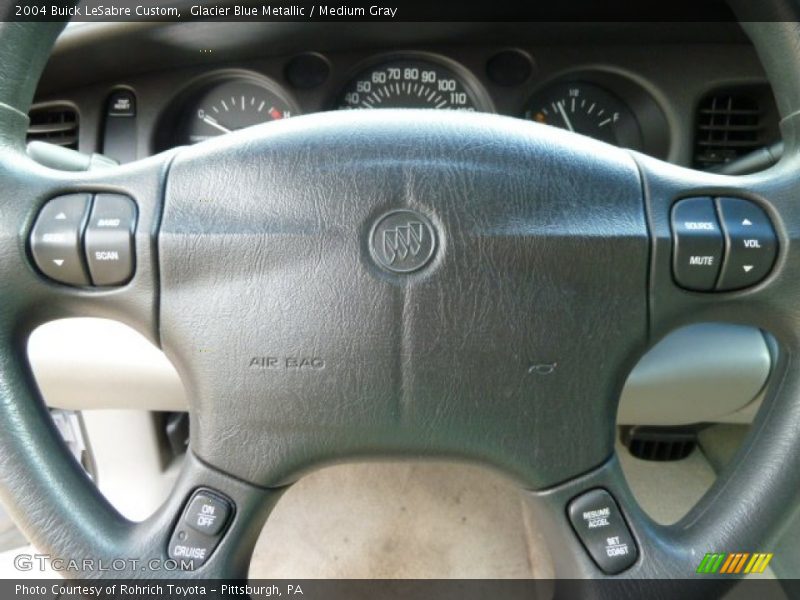 Glacier Blue Metallic / Medium Gray 2004 Buick LeSabre Custom