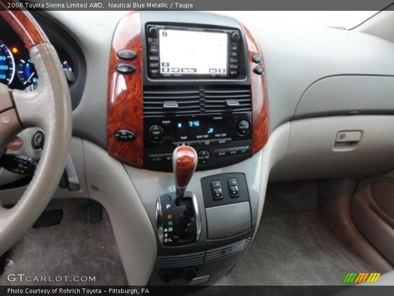 Nautical Blue Metallic / Taupe 2006 Toyota Sienna Limited AWD