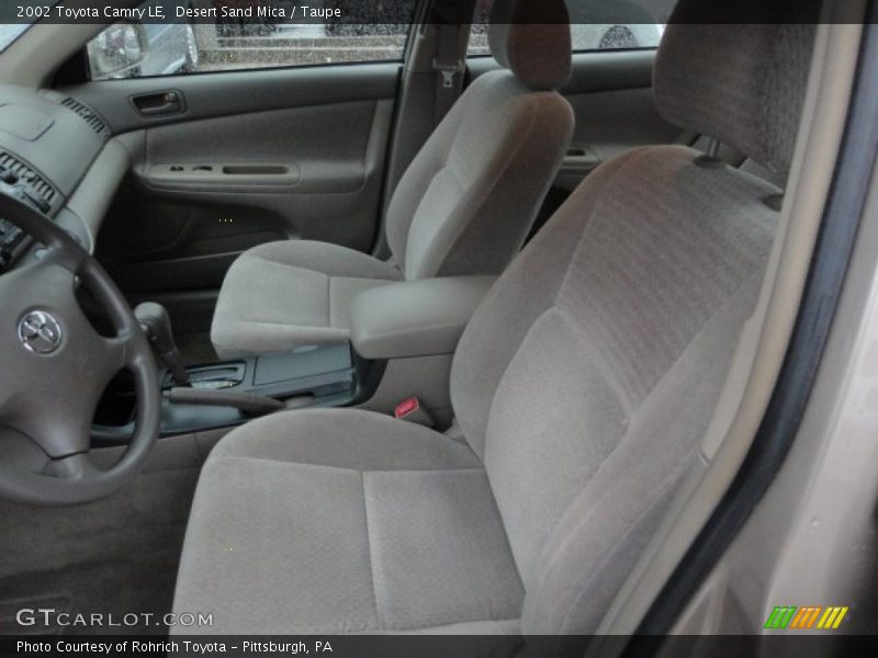 Desert Sand Mica / Taupe 2002 Toyota Camry LE