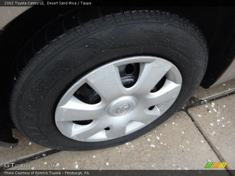 Desert Sand Mica / Taupe 2002 Toyota Camry LE