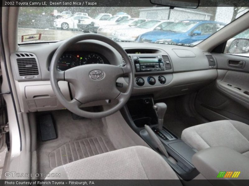 Desert Sand Mica / Taupe 2002 Toyota Camry LE