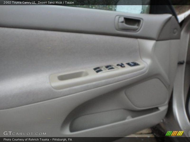 Desert Sand Mica / Taupe 2002 Toyota Camry LE