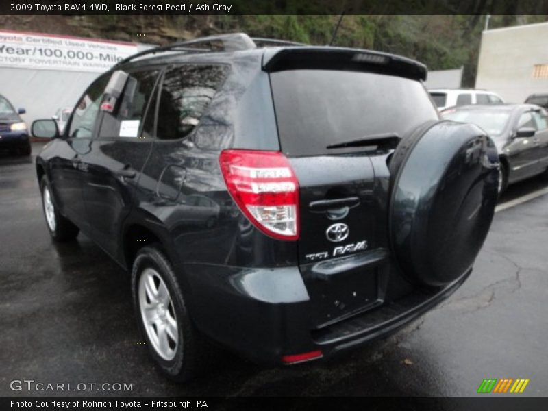Black Forest Pearl / Ash Gray 2009 Toyota RAV4 4WD