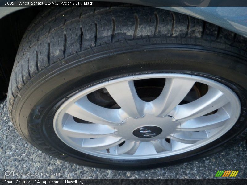 Ardor Blue / Black 2005 Hyundai Sonata GLS V6