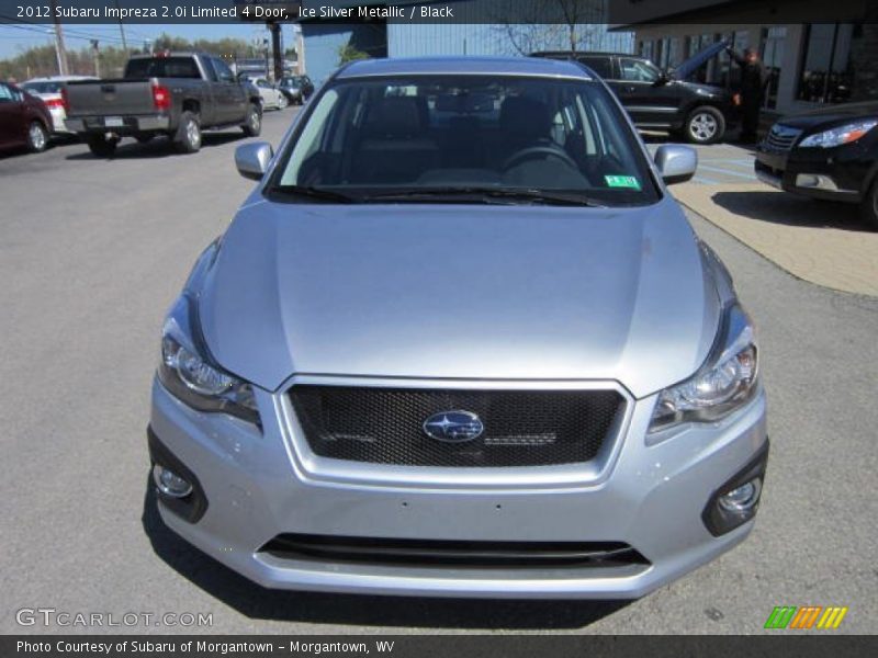 Ice Silver Metallic / Black 2012 Subaru Impreza 2.0i Limited 4 Door