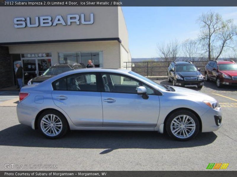 Ice Silver Metallic / Black 2012 Subaru Impreza 2.0i Limited 4 Door