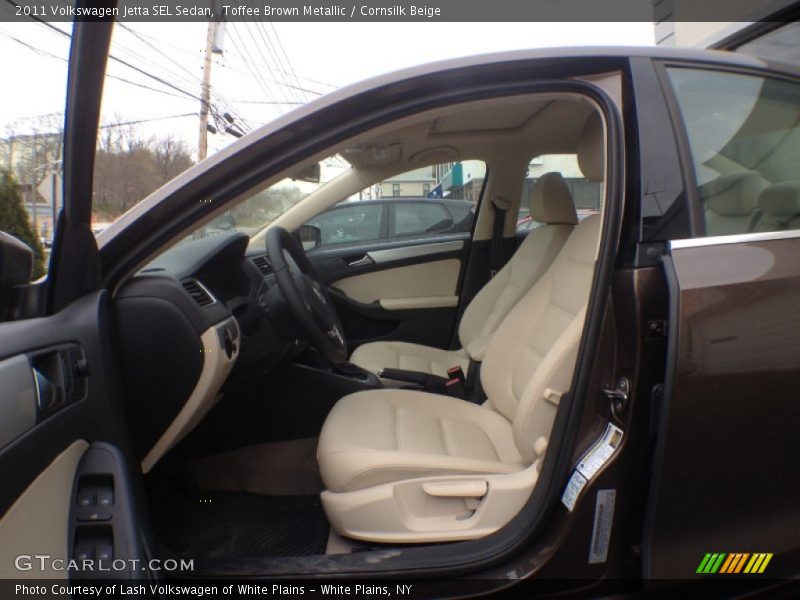  2011 Jetta SEL Sedan Cornsilk Beige Interior