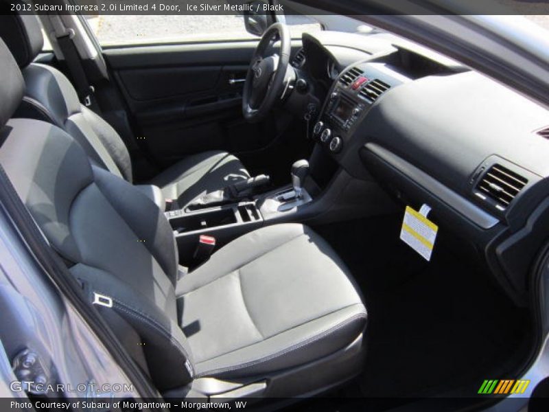 Ice Silver Metallic / Black 2012 Subaru Impreza 2.0i Limited 4 Door