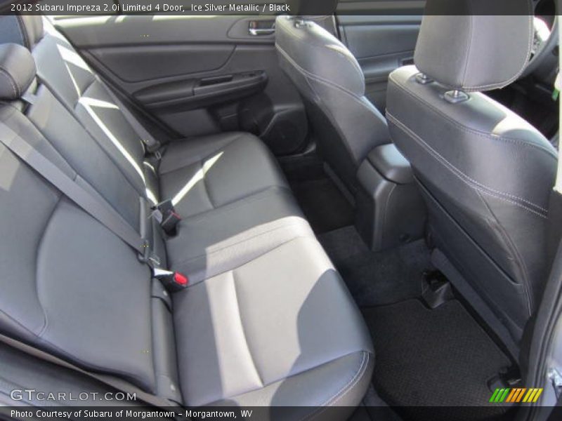 Ice Silver Metallic / Black 2012 Subaru Impreza 2.0i Limited 4 Door