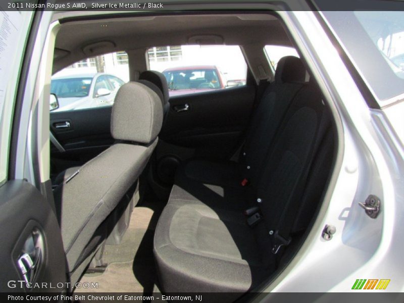 Silver Ice Metallic / Black 2011 Nissan Rogue S AWD