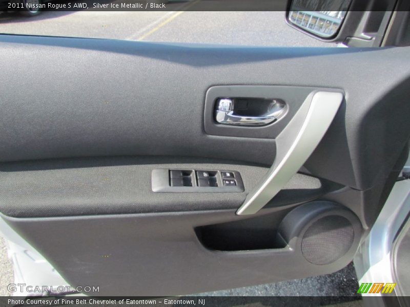 Silver Ice Metallic / Black 2011 Nissan Rogue S AWD