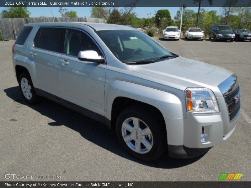 Quicksilver Metallic / Light Titanium 2012 GMC Terrain SLE