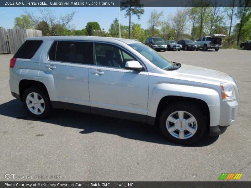 Quicksilver Metallic / Light Titanium 2012 GMC Terrain SLE