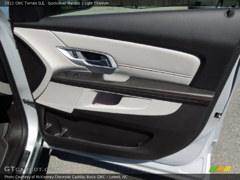 Quicksilver Metallic / Light Titanium 2012 GMC Terrain SLE