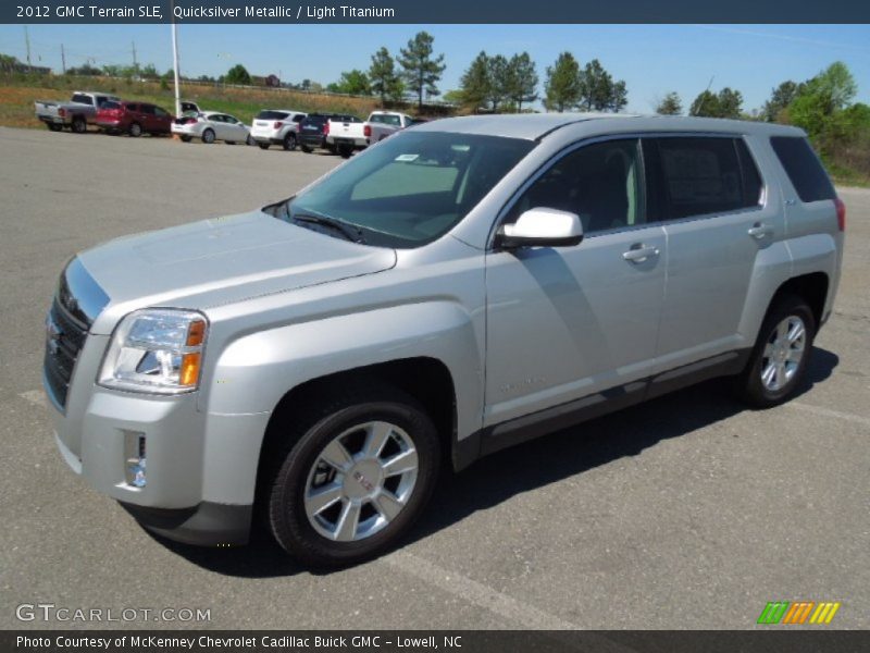 Quicksilver Metallic / Light Titanium 2012 GMC Terrain SLE