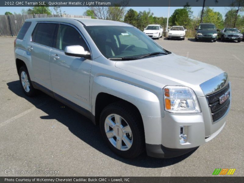 Quicksilver Metallic / Light Titanium 2012 GMC Terrain SLE