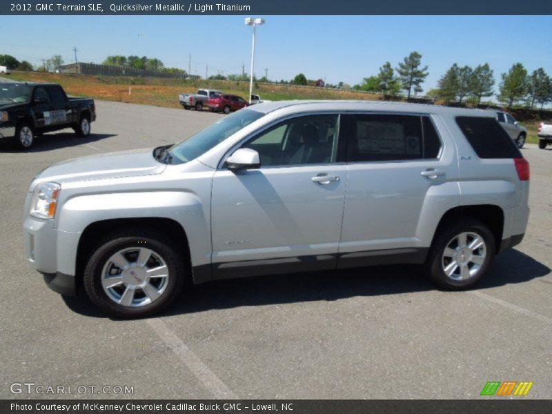 Quicksilver Metallic / Light Titanium 2012 GMC Terrain SLE