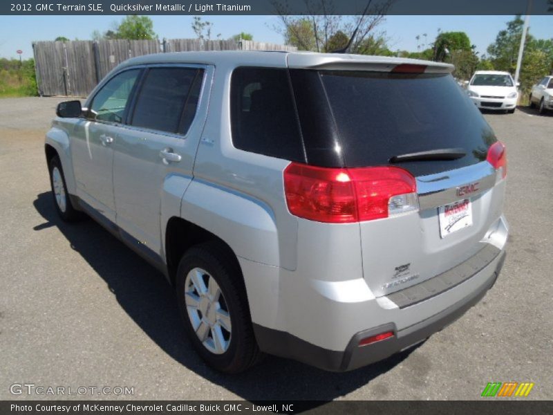 Quicksilver Metallic / Light Titanium 2012 GMC Terrain SLE