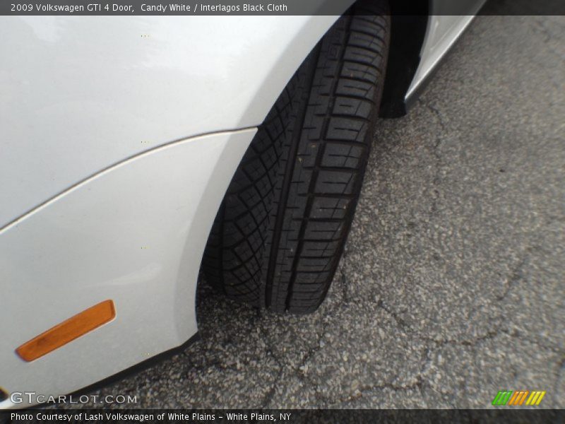Candy White / Interlagos Black Cloth 2009 Volkswagen GTI 4 Door