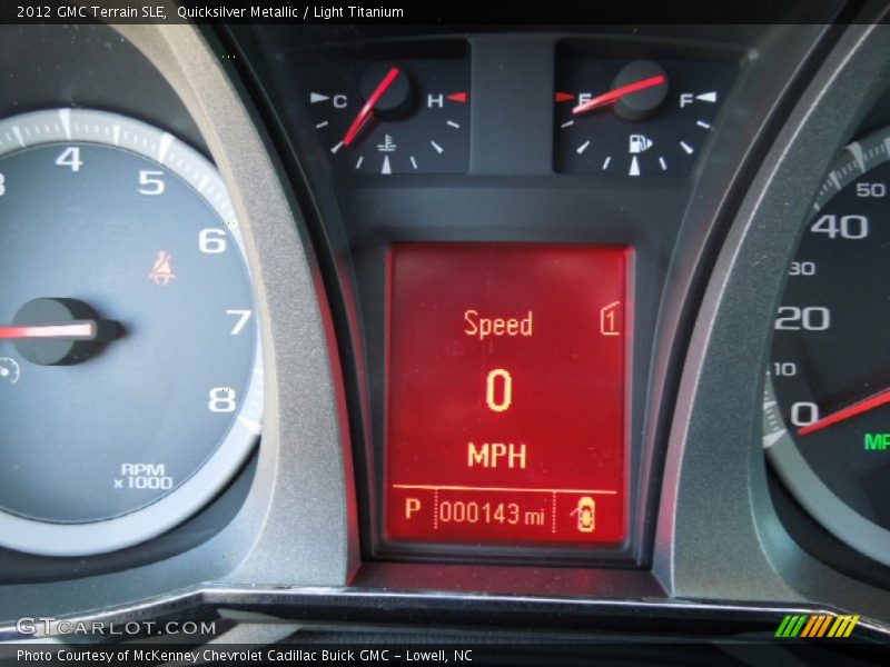 Quicksilver Metallic / Light Titanium 2012 GMC Terrain SLE