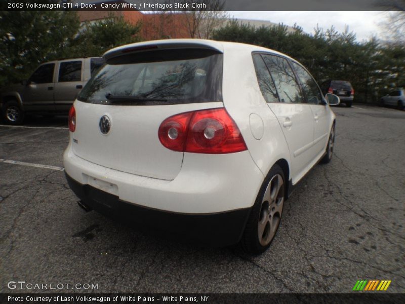 Candy White / Interlagos Black Cloth 2009 Volkswagen GTI 4 Door