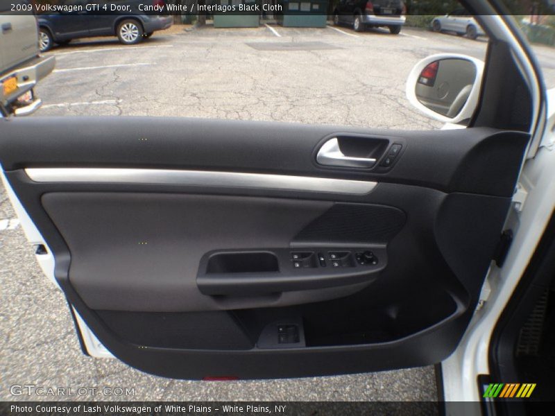 Candy White / Interlagos Black Cloth 2009 Volkswagen GTI 4 Door