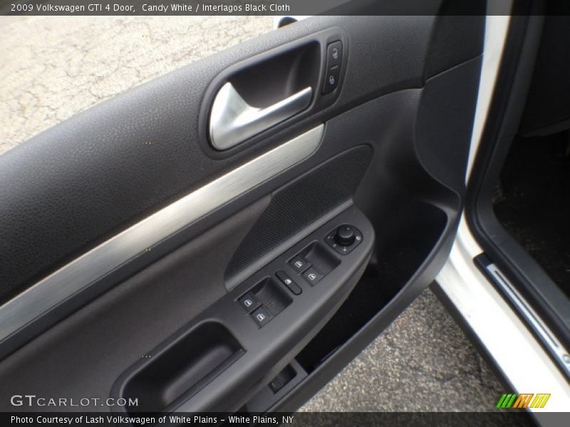 Candy White / Interlagos Black Cloth 2009 Volkswagen GTI 4 Door