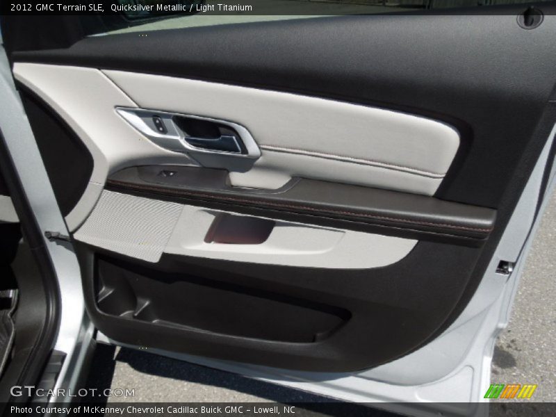 Quicksilver Metallic / Light Titanium 2012 GMC Terrain SLE