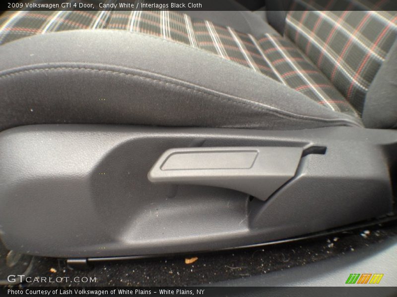 Candy White / Interlagos Black Cloth 2009 Volkswagen GTI 4 Door