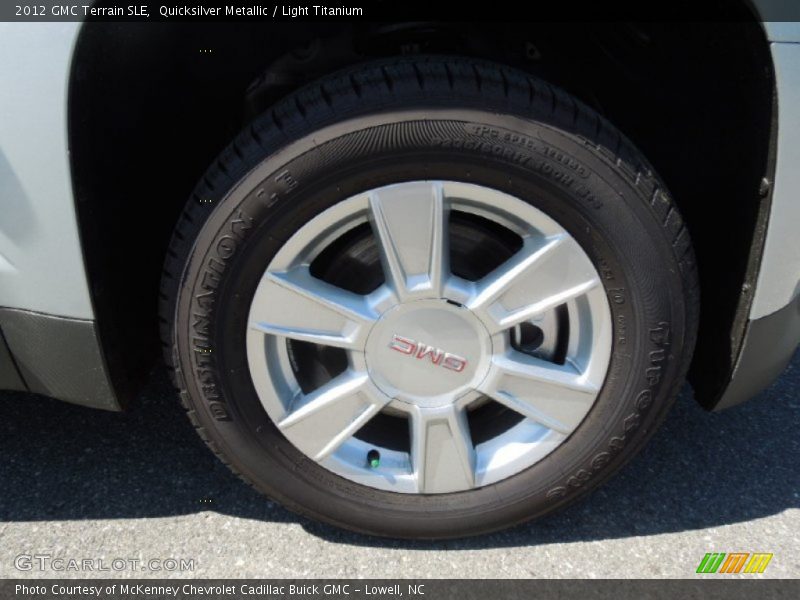 Quicksilver Metallic / Light Titanium 2012 GMC Terrain SLE