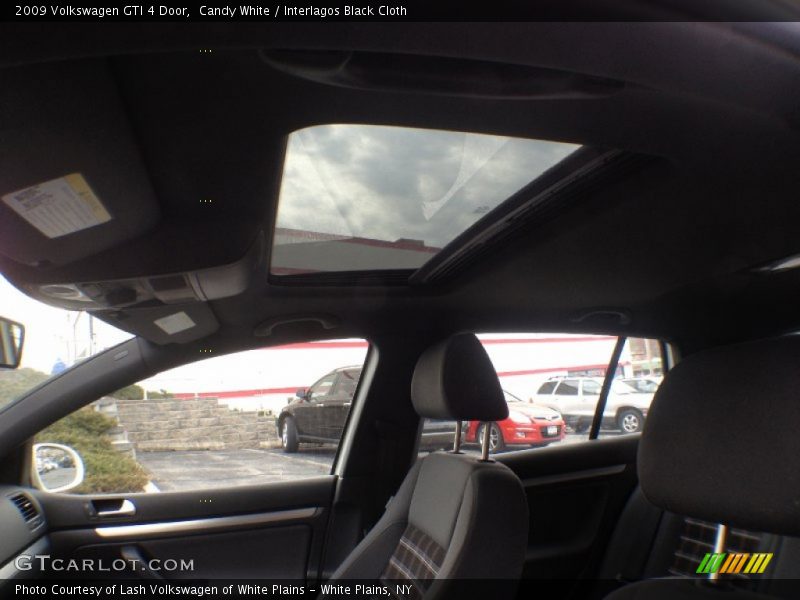 Candy White / Interlagos Black Cloth 2009 Volkswagen GTI 4 Door