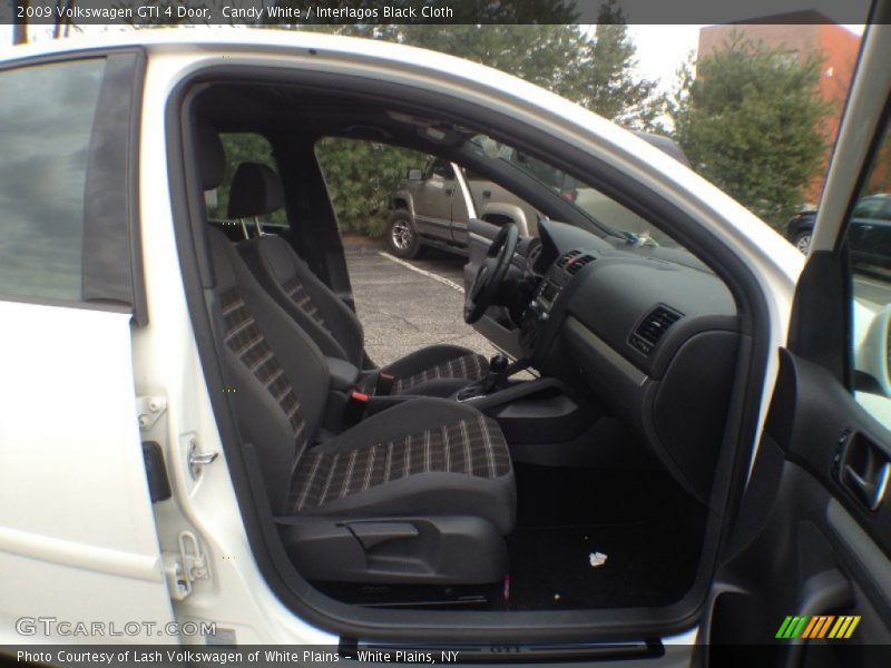 Candy White / Interlagos Black Cloth 2009 Volkswagen GTI 4 Door