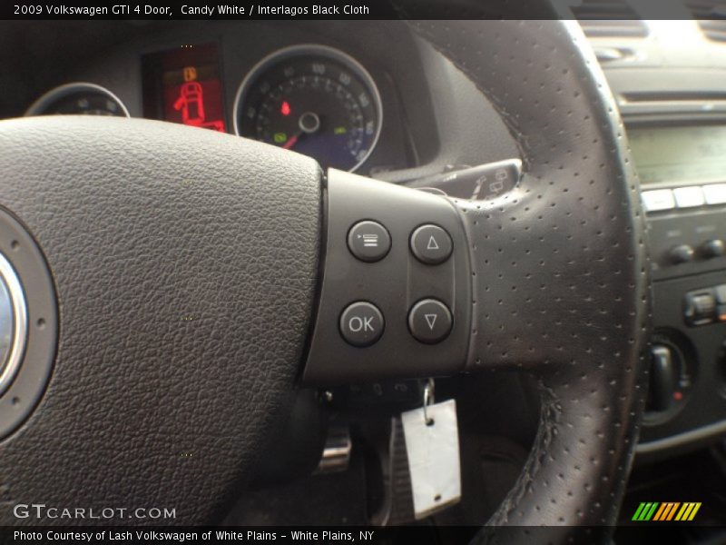Candy White / Interlagos Black Cloth 2009 Volkswagen GTI 4 Door