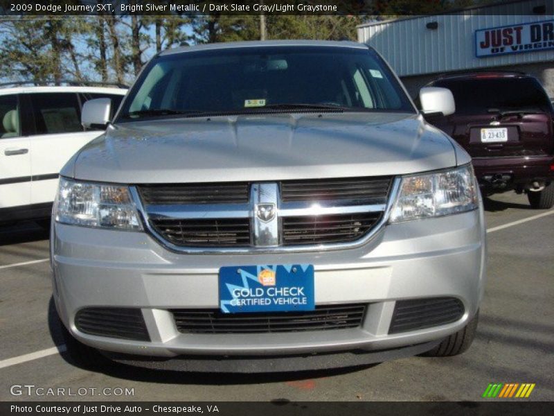 Bright Silver Metallic / Dark Slate Gray/Light Graystone 2009 Dodge Journey SXT