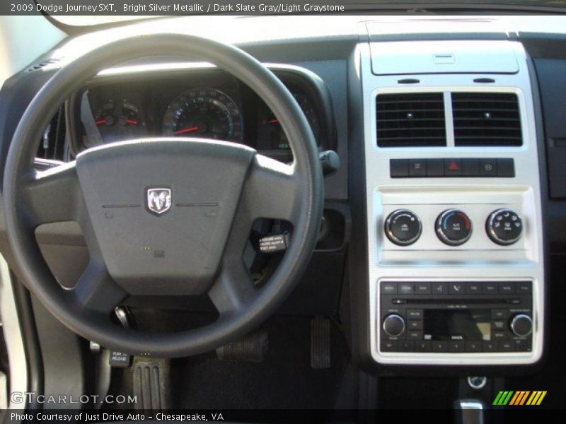 Bright Silver Metallic / Dark Slate Gray/Light Graystone 2009 Dodge Journey SXT