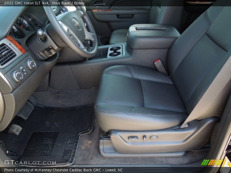  2012 Yukon SLT 4x4 Ebony Interior