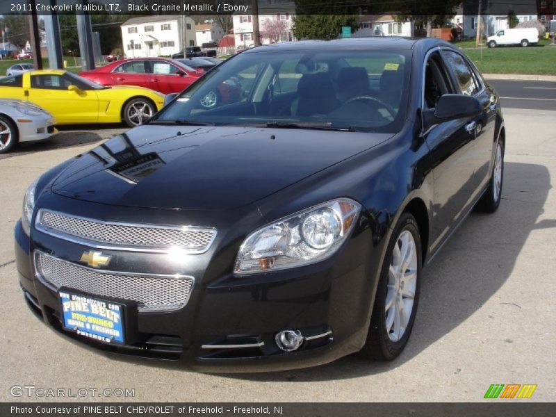 Black Granite Metallic / Ebony 2011 Chevrolet Malibu LTZ