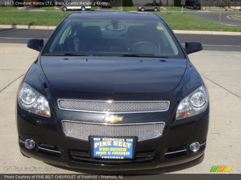 Black Granite Metallic / Ebony 2011 Chevrolet Malibu LTZ