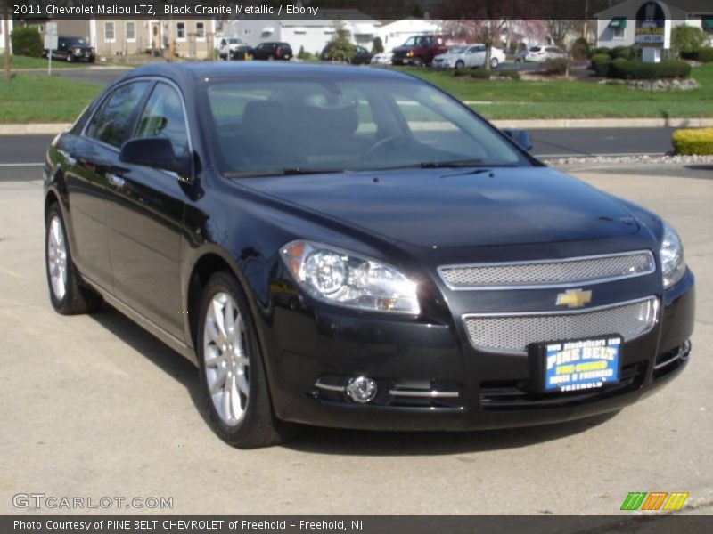 Black Granite Metallic / Ebony 2011 Chevrolet Malibu LTZ