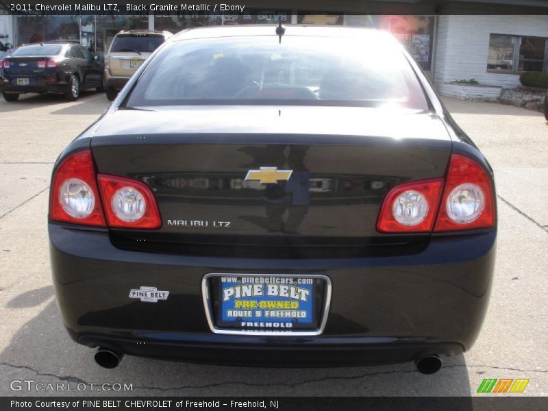 Black Granite Metallic / Ebony 2011 Chevrolet Malibu LTZ
