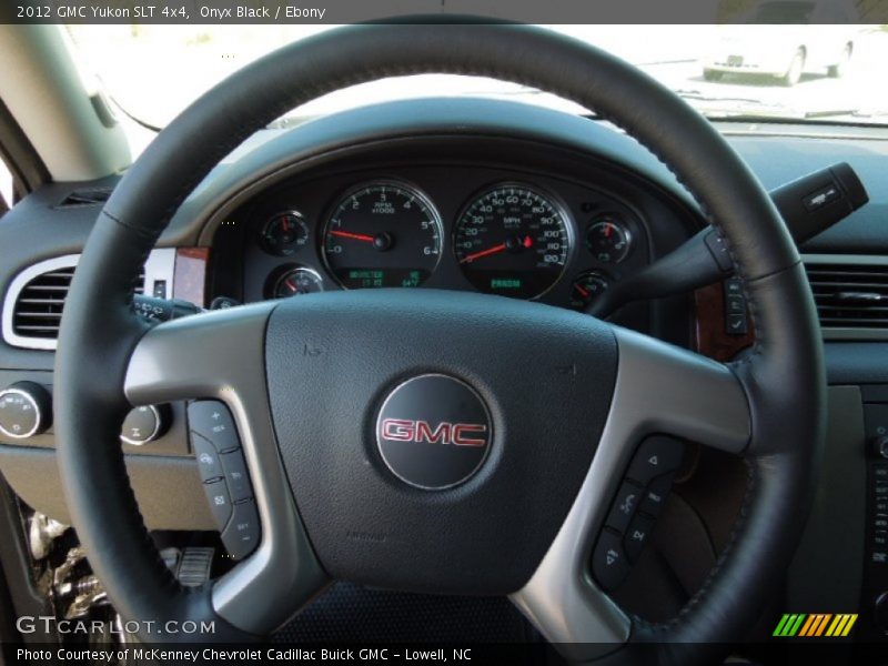Onyx Black / Ebony 2012 GMC Yukon SLT 4x4