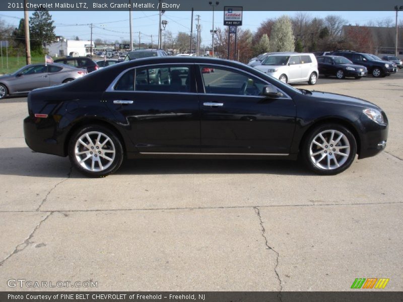 Black Granite Metallic / Ebony 2011 Chevrolet Malibu LTZ