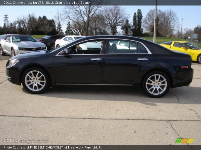 Black Granite Metallic / Ebony 2011 Chevrolet Malibu LTZ
