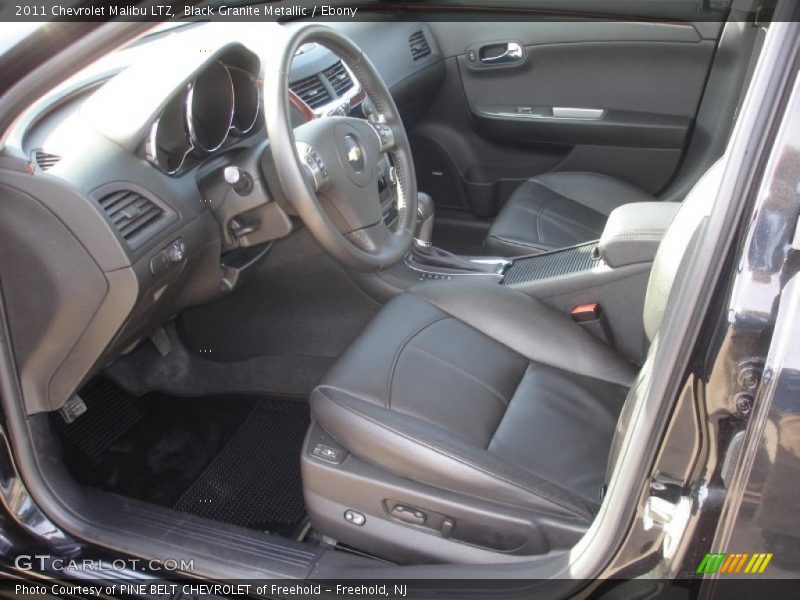 Black Granite Metallic / Ebony 2011 Chevrolet Malibu LTZ