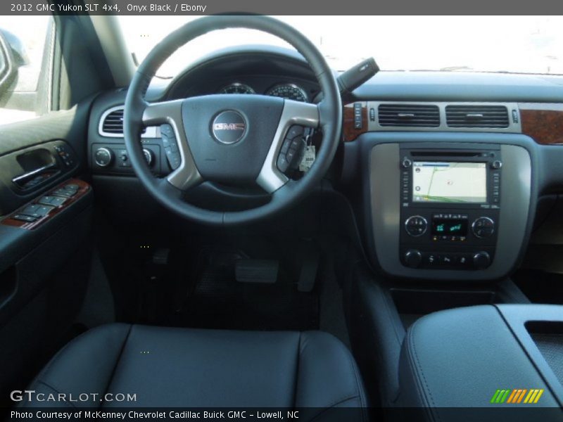 Onyx Black / Ebony 2012 GMC Yukon SLT 4x4